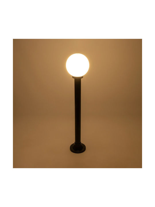 GloboStar Outdoor Small Post Floor Lamp IP65 for E27 Bulb Black