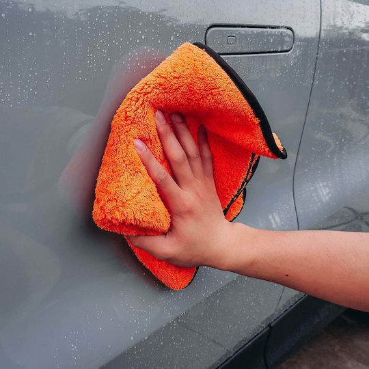 Maxshine Cloth Microfiber Cleaning / Drying for Body Car 1000gsm Orange 40x40cm