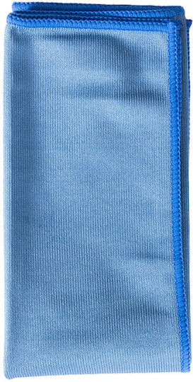 Feral Micro Pro Glass Cloth Microfiber Cleaning for Windows Car Blue 40x40cm