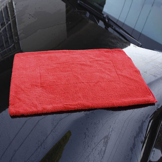 Maxshine Big Red Lavetă Microfibră Uscare pentru Corp Auto 1000gsm Roșu 70x50cm