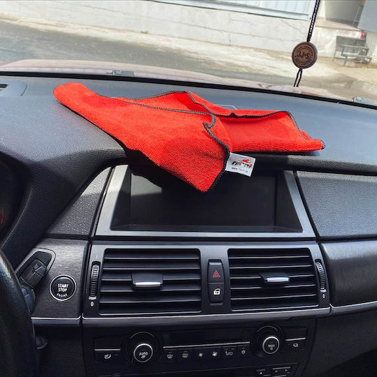 Auto Gs Μicrofiber Feral Detailing Πανιά Μικροϊνών Καθαρισμού Αυτοκινήτου Γκρι 40x38cm 3τμχ