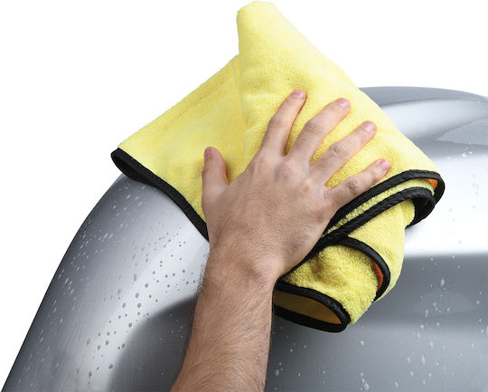 Oxford Cloth Microfiber Drying Car Yellow 90x55cm