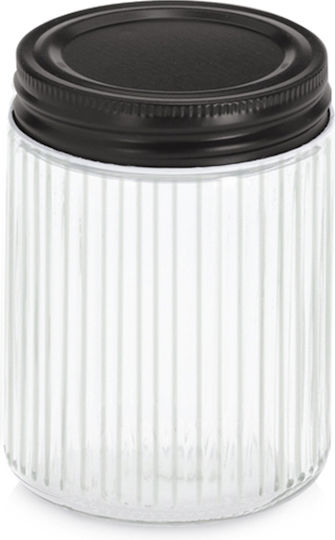 Vase General Use with Airtight Lid Glass Transparent 300ml