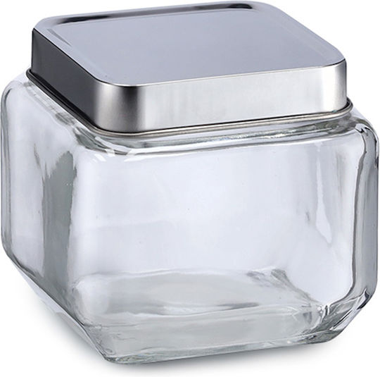 Vaza Uz General cu capac Sticlă Transparent 700ml