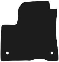 Nylon-Fahrermatte Kia E-soul II Soul EV Hatchback 2020 Gummierte Fahrermatte