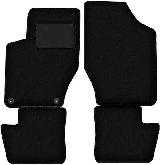 Velour Mats Set Citroen Ds4 Hatchback 2011-2015