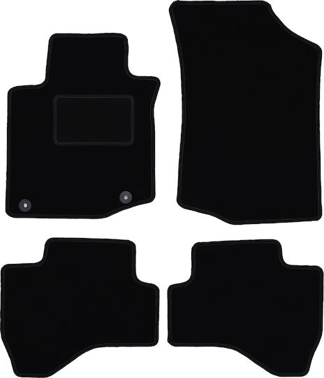 Set covorașe din velur Toyota Aygo I Hatchback 2005-2014