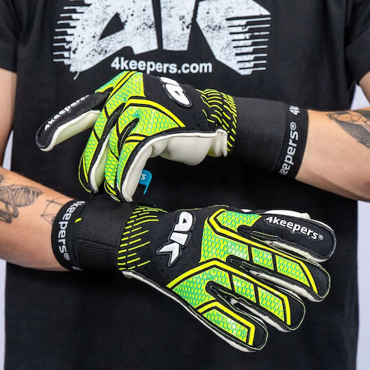 4Keepers Kids Goalkeeper Gloves Black