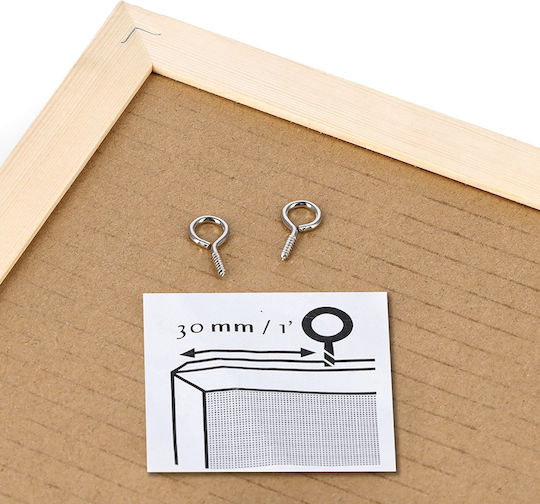 Magnetic Hanging Dry Erase Board 40x60cm