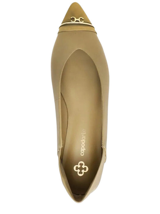 Pointy Ballerinas Beige