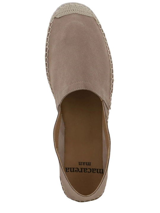 Luis Men's Espadrilles in Gray Color