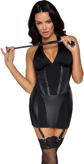 Dominatrix Costume Rochie Negru