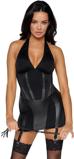 Dominatrix Costume Rochie Negru