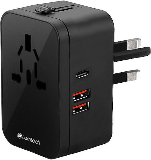 Lamtech Steckdosenadapter zu Universal