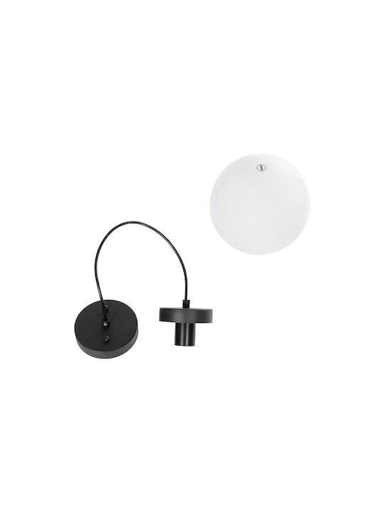 GloboStar Waterproof Outdoor Hanging Ceiling Light E27 in White Color 61591