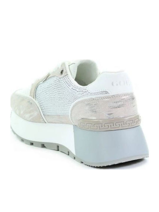 Damen Sneakers Silber