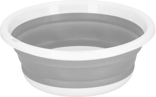 Pliabil Găleată Din plastic Capacitate 9lt Alb