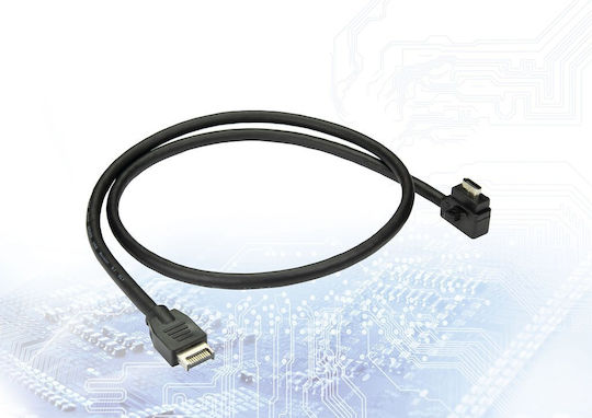 Inter-Tech Καλώδιο Σήματος 0.25m (88885653) 1τμχ