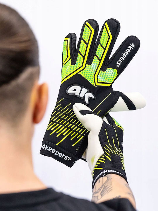 4Keepers Kids Goalkeeper Gloves Black