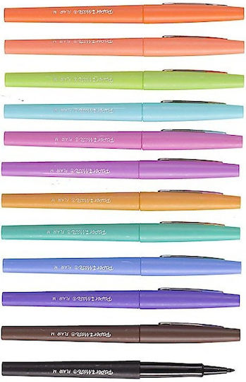 Paper Mate Flair Design Markers 0.7mm Multicolour 12pcs