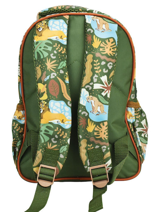 Gim Backpack School Bag Backpack Kindergarten Green 12Liters