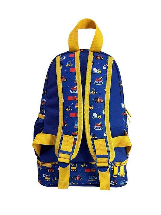 Must Team Case School Bag Backpack Kindergarten Blue 8Liters