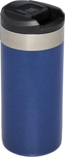 Stanley AeroLight Transit Glass Thermos Stainless Steel BPA Free 350ml Royal Blue