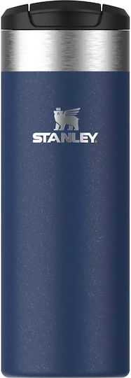 Stanley AeroLight Transit Glass Thermos Stainless Steel BPA Free 470ml Royal Blue Metallic