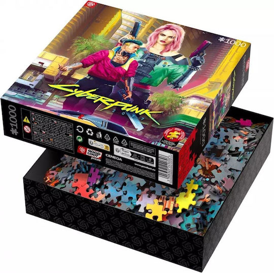 Cyberpunk 2077: Kitsch Style Puzzle 2D 1000pcs