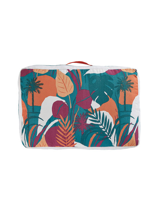 Zierkissen Bodenkissen A-s Yucatan Petrol Blau 40x60cm