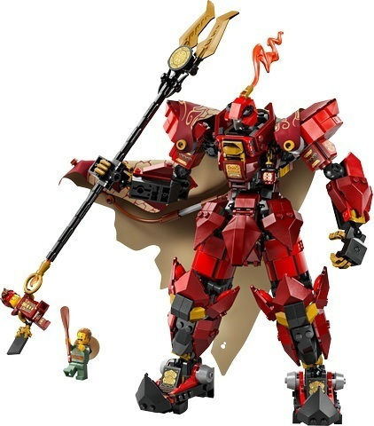 LEGO Ninjago The Fire Knight Mech for 14+ Years 996 Pieces