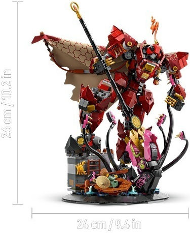 LEGO Ninjago The Fire Knight Mech for 14+ Years 996 Pieces
