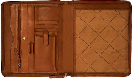 Filofax Professional Folder Leather Chesterfield Brand Barnet C40.105231 Tan