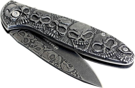 Boker Magnum Dia De Los Muertos Σουγιάς με Μηχανισμό Κλειδώματος Μαύρος
