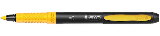 BIC Intensity Premium Colouring Felt Pens Neon Drawing Markers 0.73mm with Black Body and Comfortable Rubber Grip Thin Set 12pcs