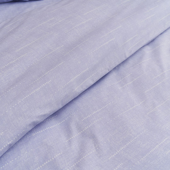 Charalambidis Textiles Dots Pillowcase Set Lila 52x72cm.
