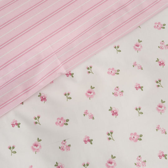Charalambidis Textiles Spring Pillowcase Set Lila 52x72cm.