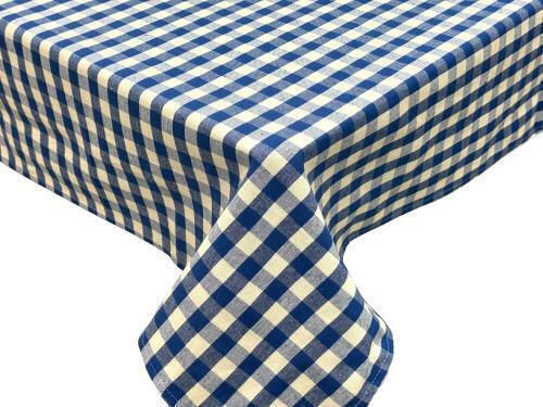 Linea Home Tischtuch Leinen Blue 150x180cm
