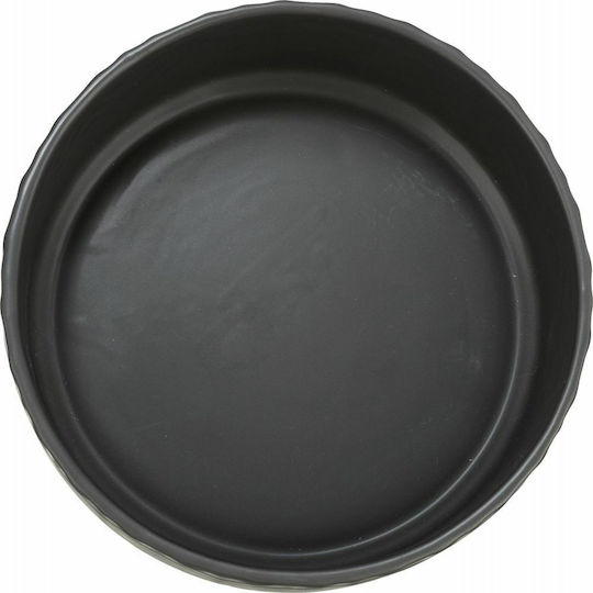 Trixie Ceramic Keramik Schalen Futter & Wasser für Hund & Katze 900ml 16cm in Schwarz Farbe