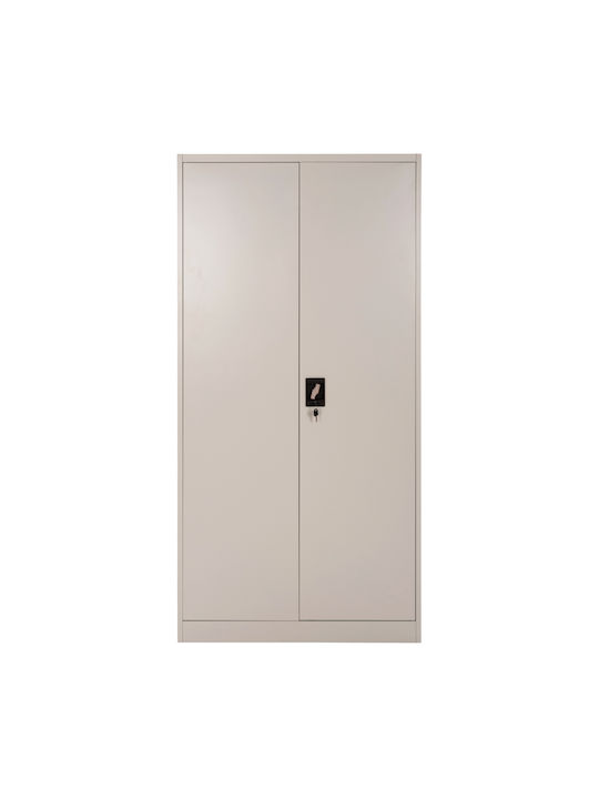 Δίφυλλη Ντουλάπα Μεταλλική 90x40x180εκ.