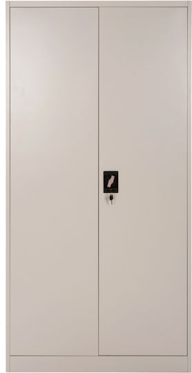 Двукрилен гардероб Метал 90x40x180бр