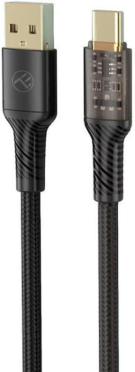 Tellur USB към Type-C кабел за данни 3A 100см черен