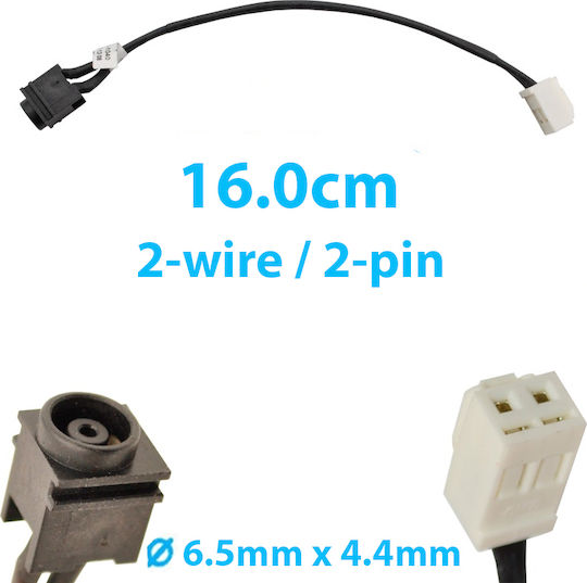 DC Power Jack Socket for Sony Vaio VGN-FS PCG-79xx PCG-7axx PCG-7dxx PCG-7gxx PCG-7lxx PCG-7mxx 196351911 196351912 073-0001-1040 OEM Code 3066