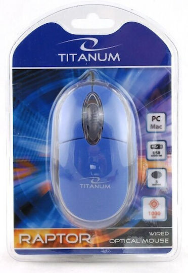 Esperanza Titanum TM102 Verkabelt Maus Blau