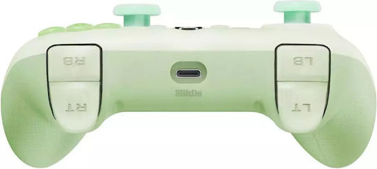8Bitdo Ultimate Wired Gamepad with Hall Effect Sticks for PC Xbox One Xbox Series Translucent Green