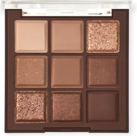 ShuShu Lidschatten in fester Form in Braun Farbe
