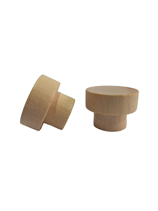 ACM Buton Mobilier din Lemn în Culoare Maro 35mm (Distanța între Centre 35mm) 11889-000-AVA1 1buc