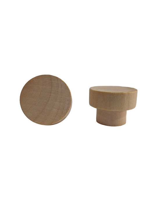ACM Buton Mobilier din Lemn în Culoare Maro 35mm (Distanța între Centre 35mm) 11889-000-AVA1 1buc