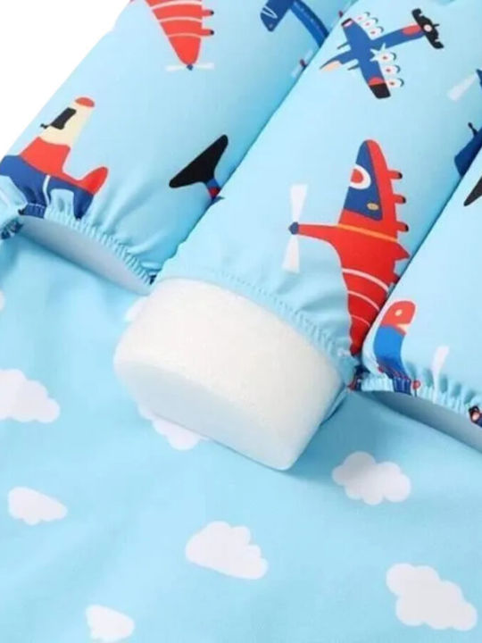 Queen Mother Blaues Flugzeuge Kinder Badebekleidung Einteilig Blau Queen Mother Blaues Flugzeuge Kinder Badebekleidung Einteilig Blau
