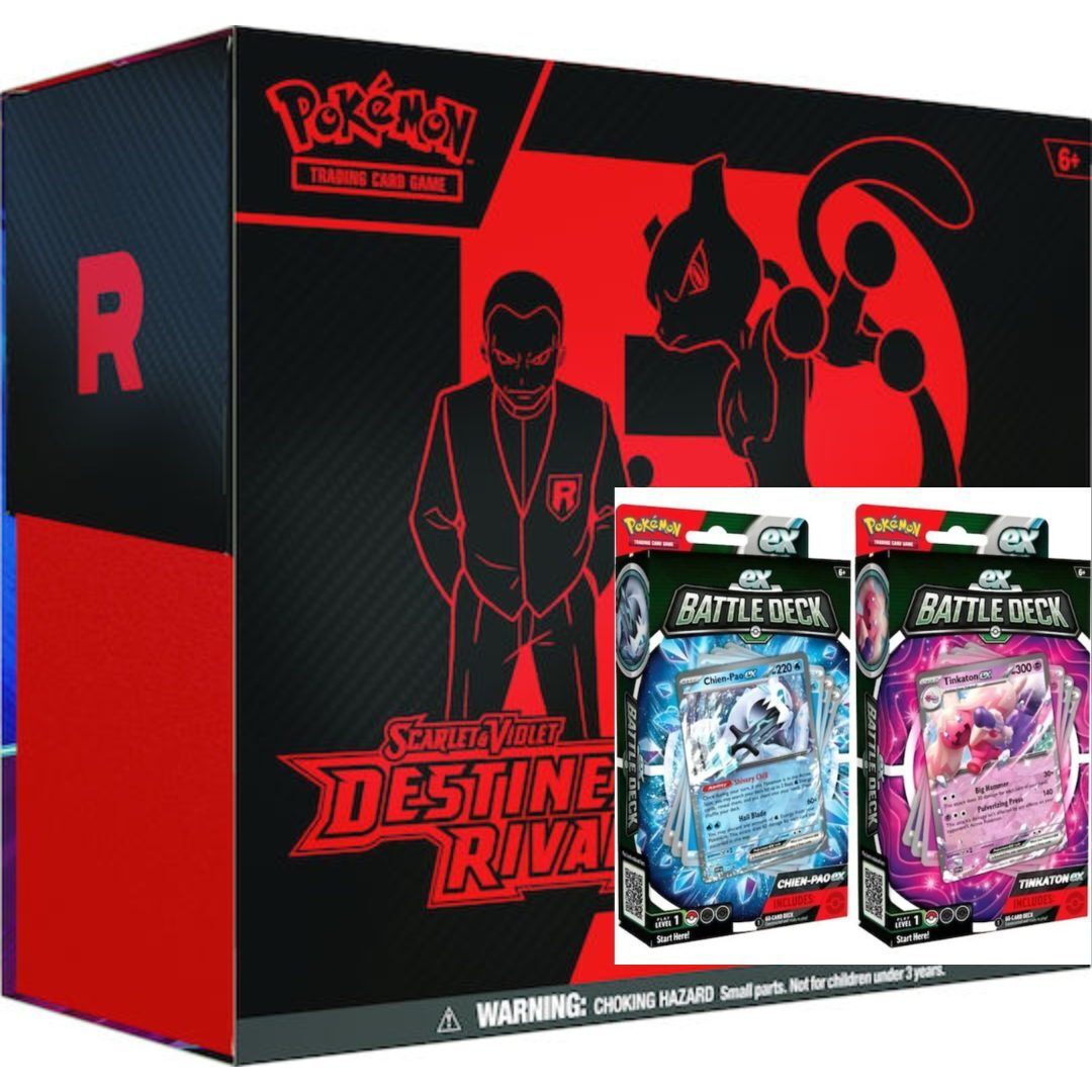 Pokemon Elite Trainer Box Destined Rivals Scarlet & Violet